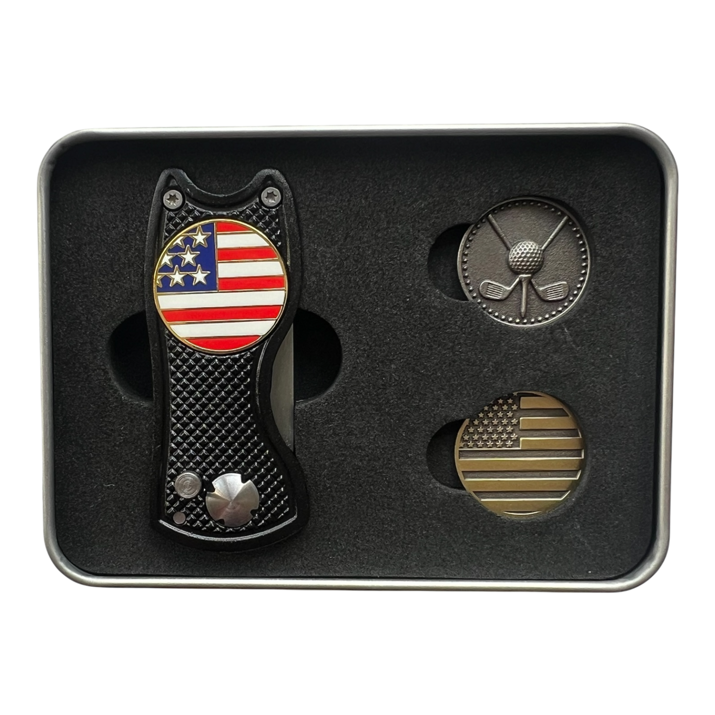 Divot Repair Tool USA Golf Set