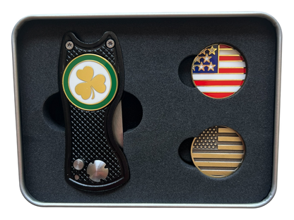 Divot Repair Tool USA Golf Set