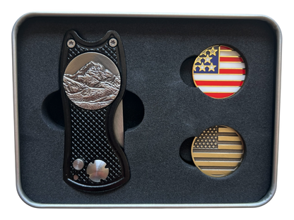Divot Repair Tool USA Golf Set