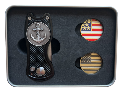 Divot Repair Tool USA Golf Set